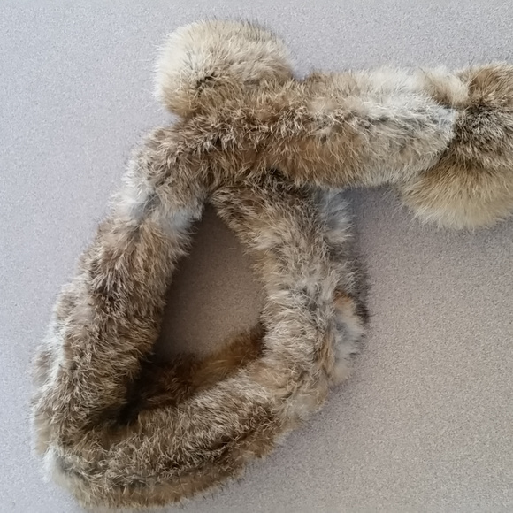 Rex Rabbit fur choker scarf thing - Picture 4 of 4